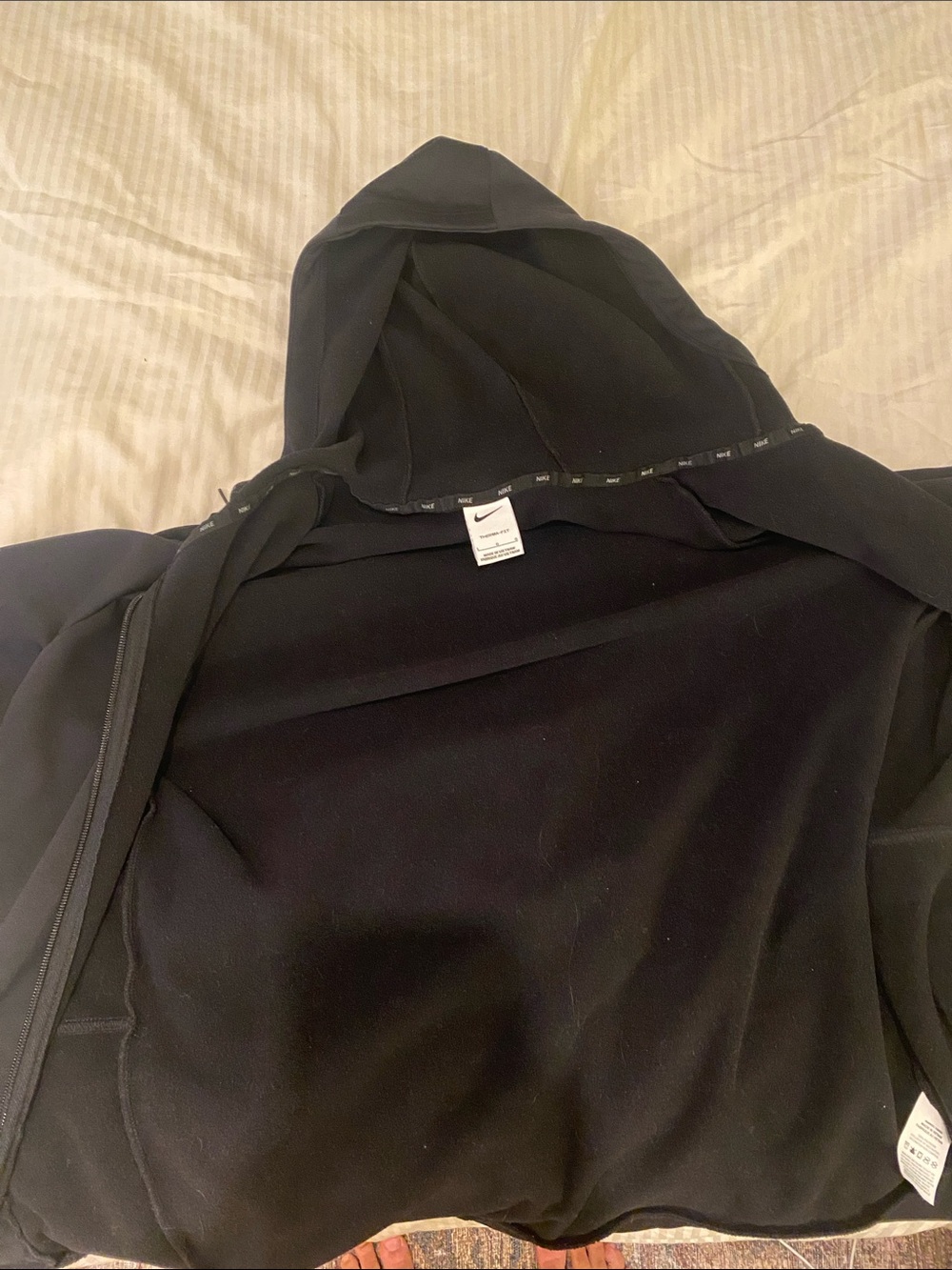 Nike Black Women's Hooded Bomber Jacket